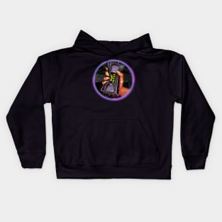 Mondo critico logo VHS Kids Hoodie